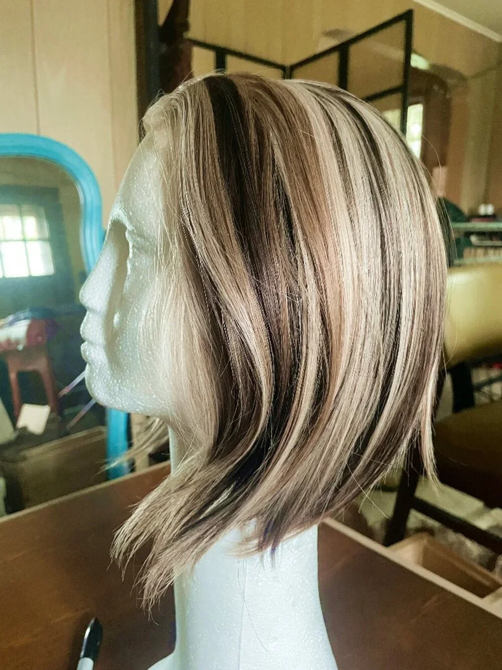Brisa Petite Wig by Chelsey Smith Crowns (CSC) in Scandi Brunette